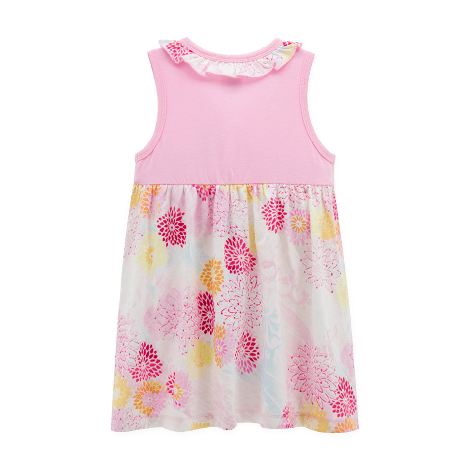 Pink frok summer
