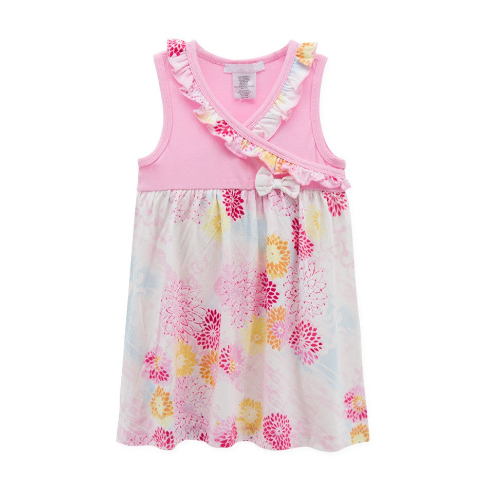 Pink frok summer
